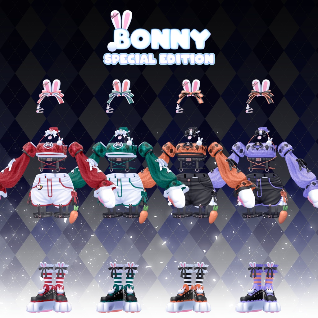 【10アバター対応】🐰BONNY🥕 #Libero_Boutique