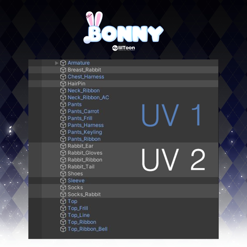 【10アバター対応】🐰BONNY🥕 #Libero_Boutique