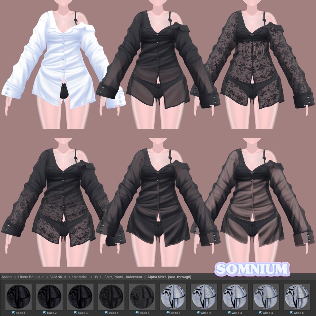 【13アバター対応】🐻SOMNiUM💤 #Libero_Boutique