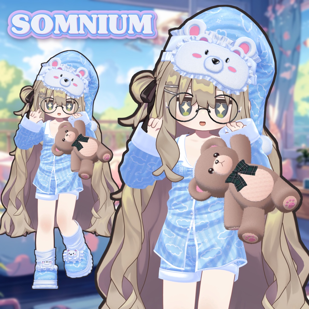 【13アバター対応】🐻SOMNiUM💤 #Libero_Boutique