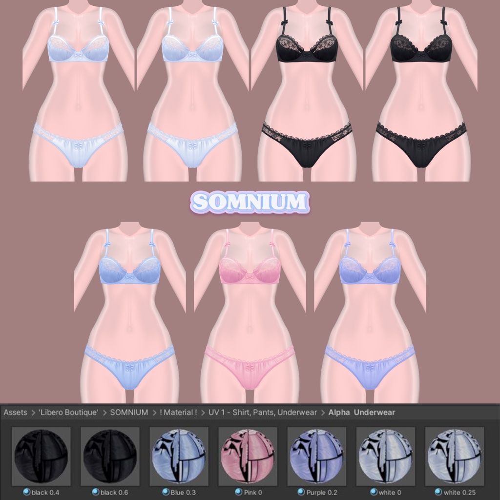 【13アバター対応】🐻SOMNiUM💤 #Libero_Boutique