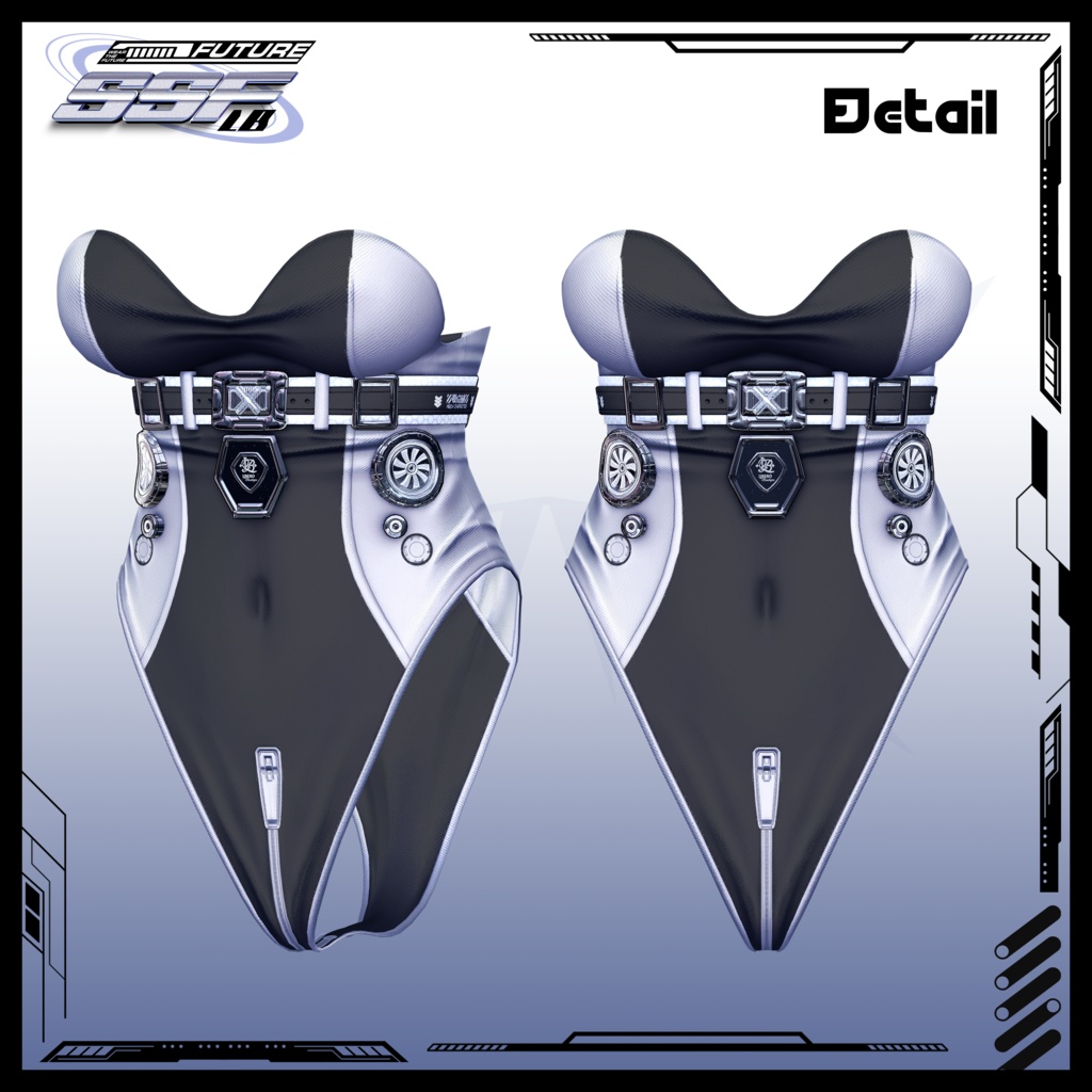 【16アバター対応】⚙️Steel Snowflake『SSF』❄️ #Libero_Boutique