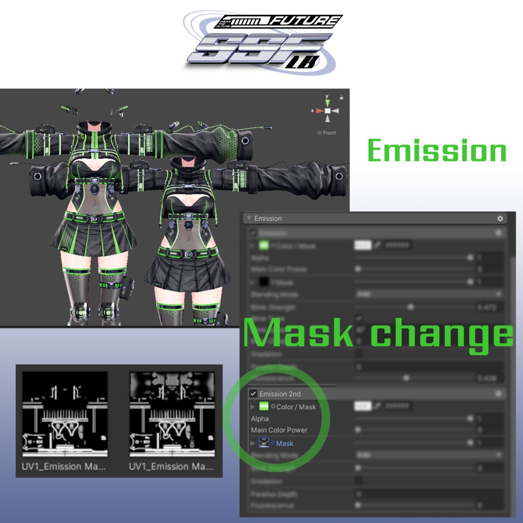 【16アバター対応】⚙️Steel Snowflake『SSF』❄️ #Libero_Boutique