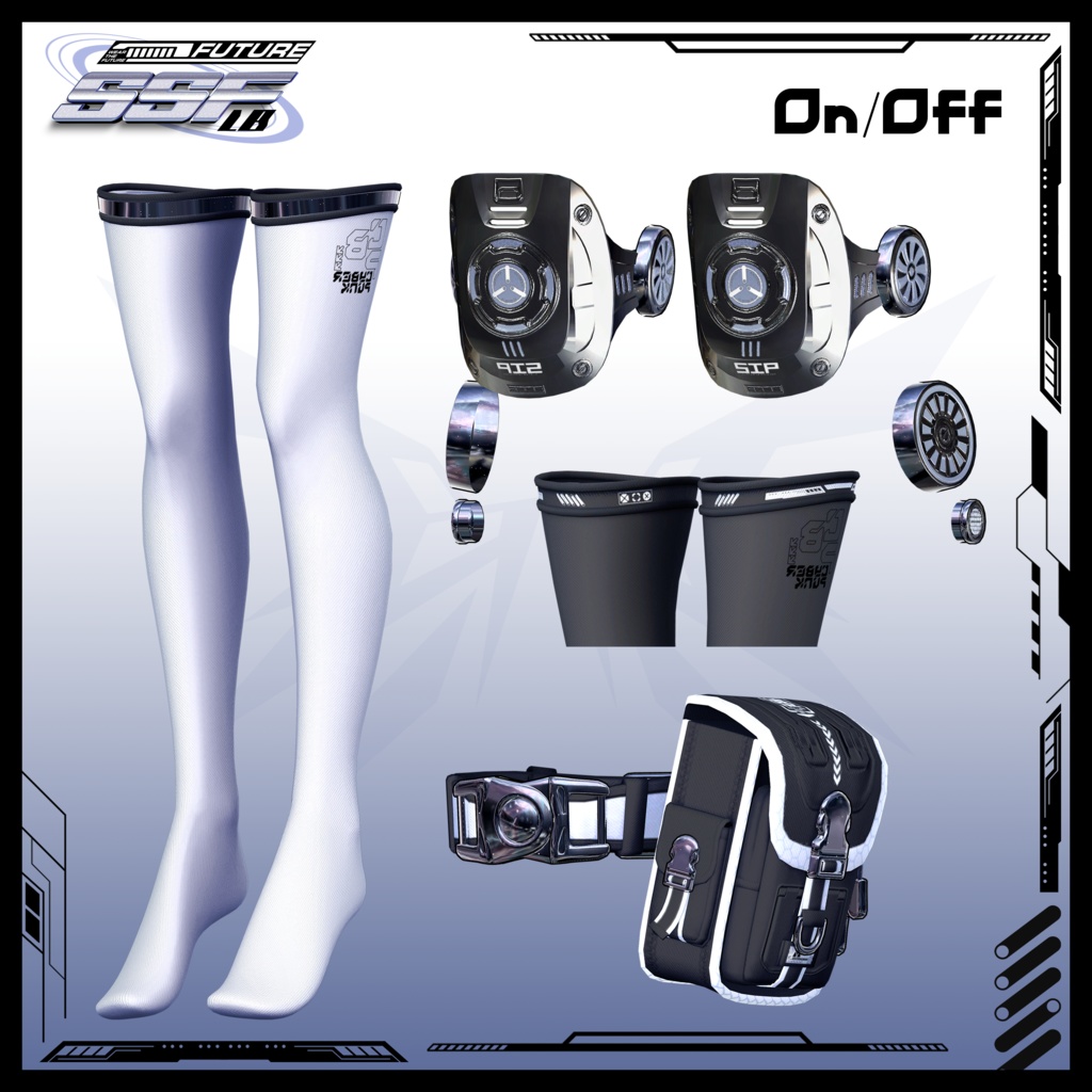 【16アバター対応】⚙️Steel Snowflake『SSF』❄️ #Libero_Boutique