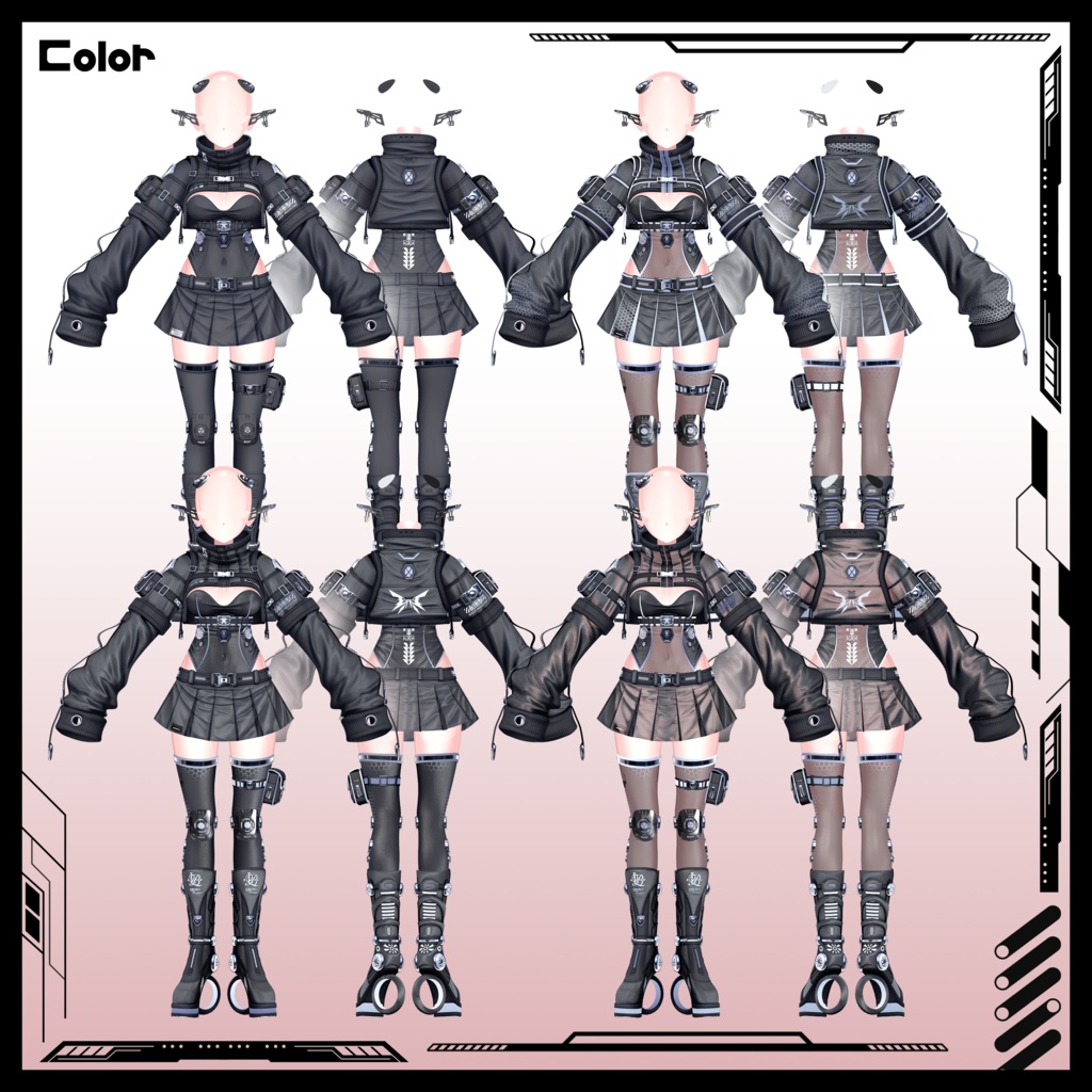 【16アバター対応】⚙️Steel Snowflake『SSF』❄️ #Libero_Boutique