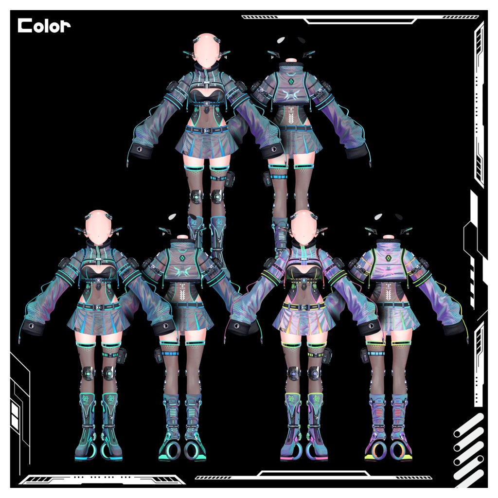 【16アバター対応】⚙️Steel Snowflake『SSF』❄️ #Libero_Boutique