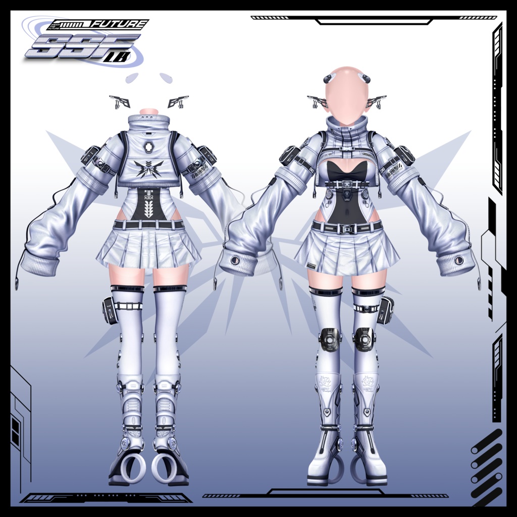 【16アバター対応】⚙️Steel Snowflake『SSF』❄️ #Libero_Boutique