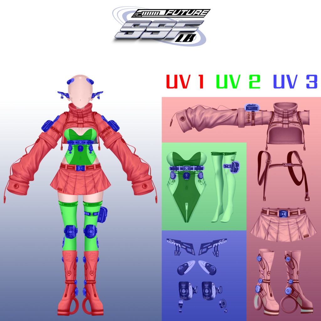 【16アバター対応】⚙️Steel Snowflake『SSF』❄️ #Libero_Boutique