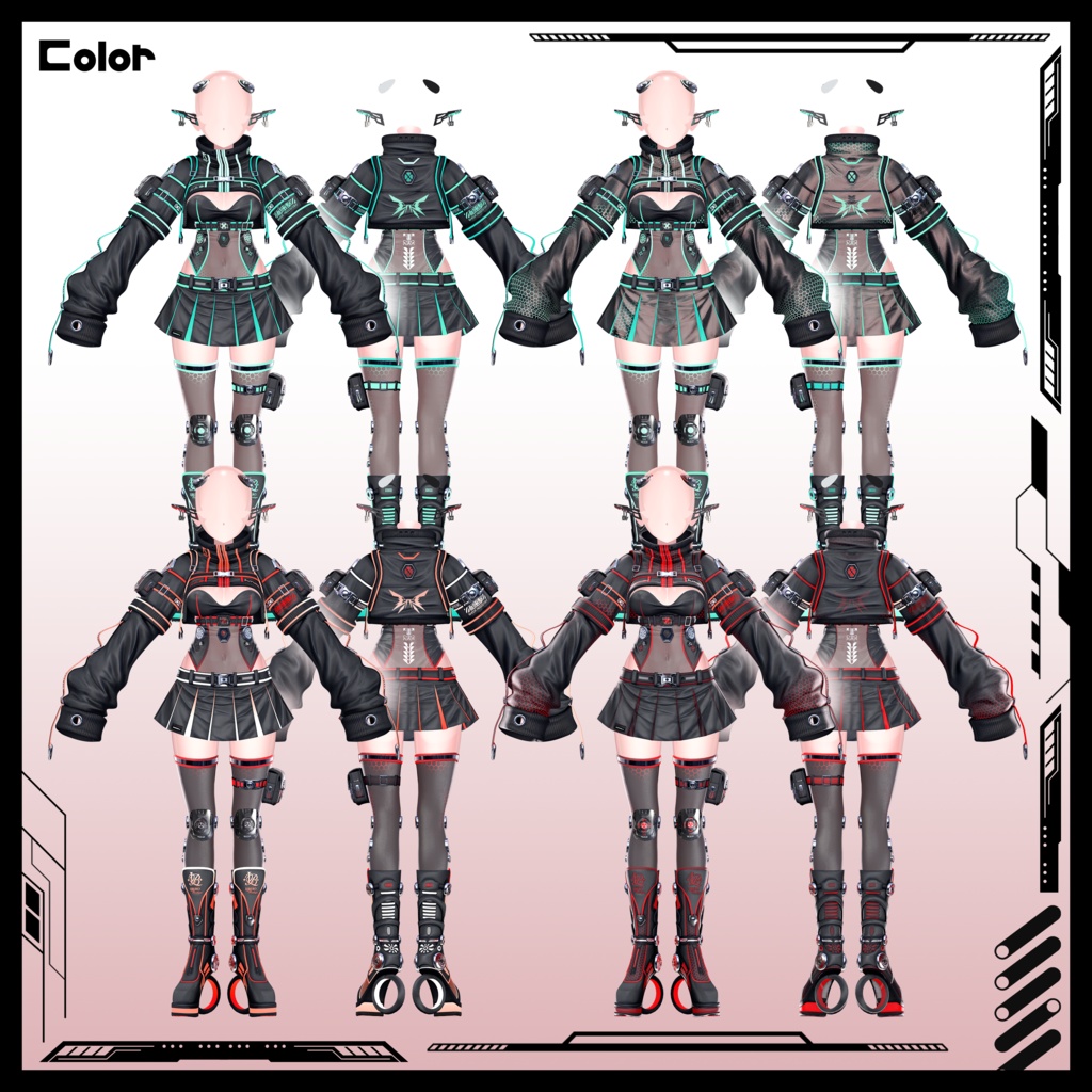 【16アバター対応】⚙️Steel Snowflake『SSF』❄️ #Libero_Boutique