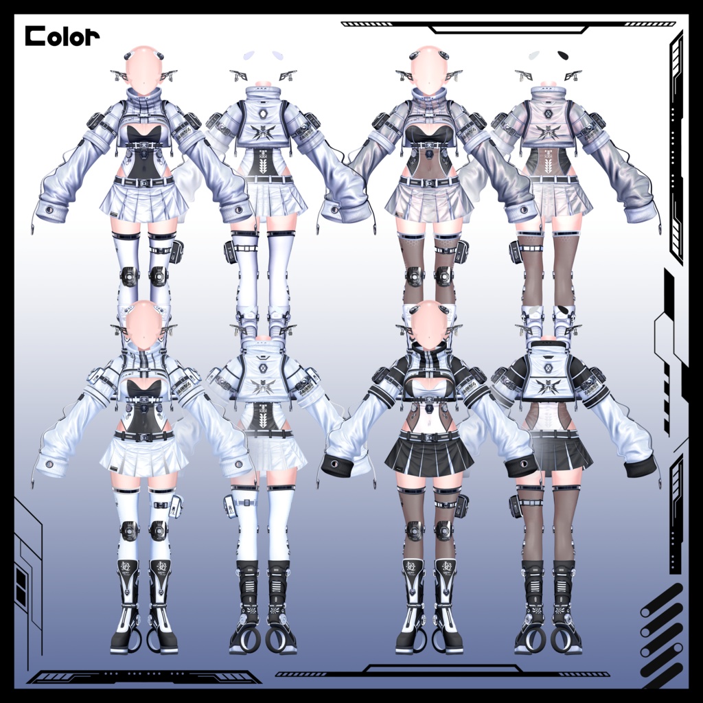 【16アバター対応】⚙️Steel Snowflake『SSF』❄️ #Libero_Boutique