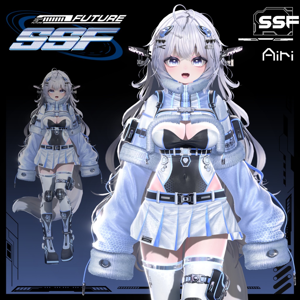 【16アバター対応】⚙️Steel Snowflake『SSF』❄️ #Libero_Boutique