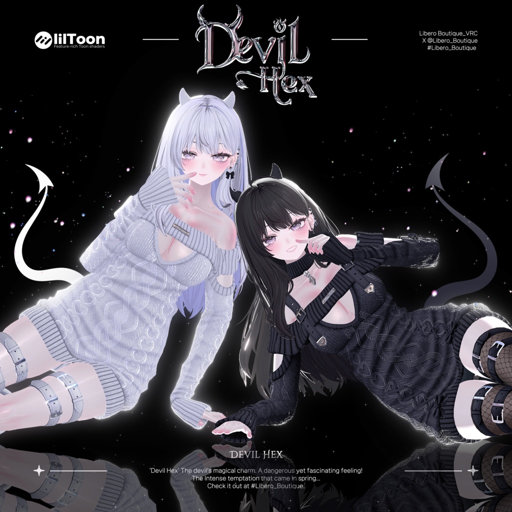 【13アバター対応】😈Devil Hex🖤 #Libero_Boutique