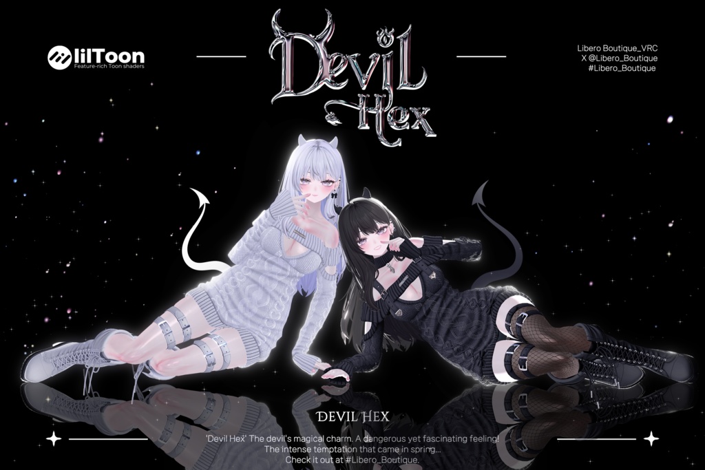 【13アバター対応】😈Devil Hex🖤 #Libero_Boutique
