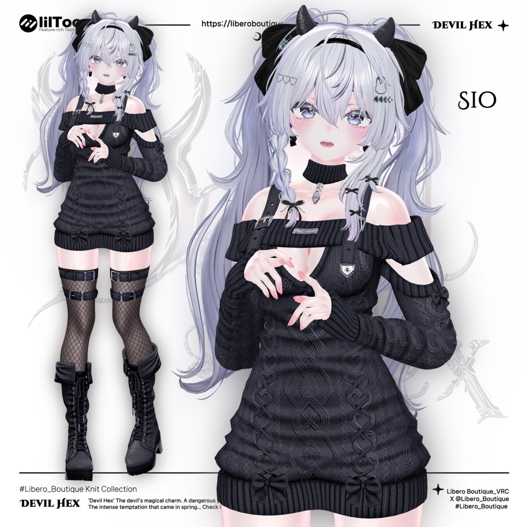 【13アバター対応】😈Devil Hex🖤 #Libero_Boutique