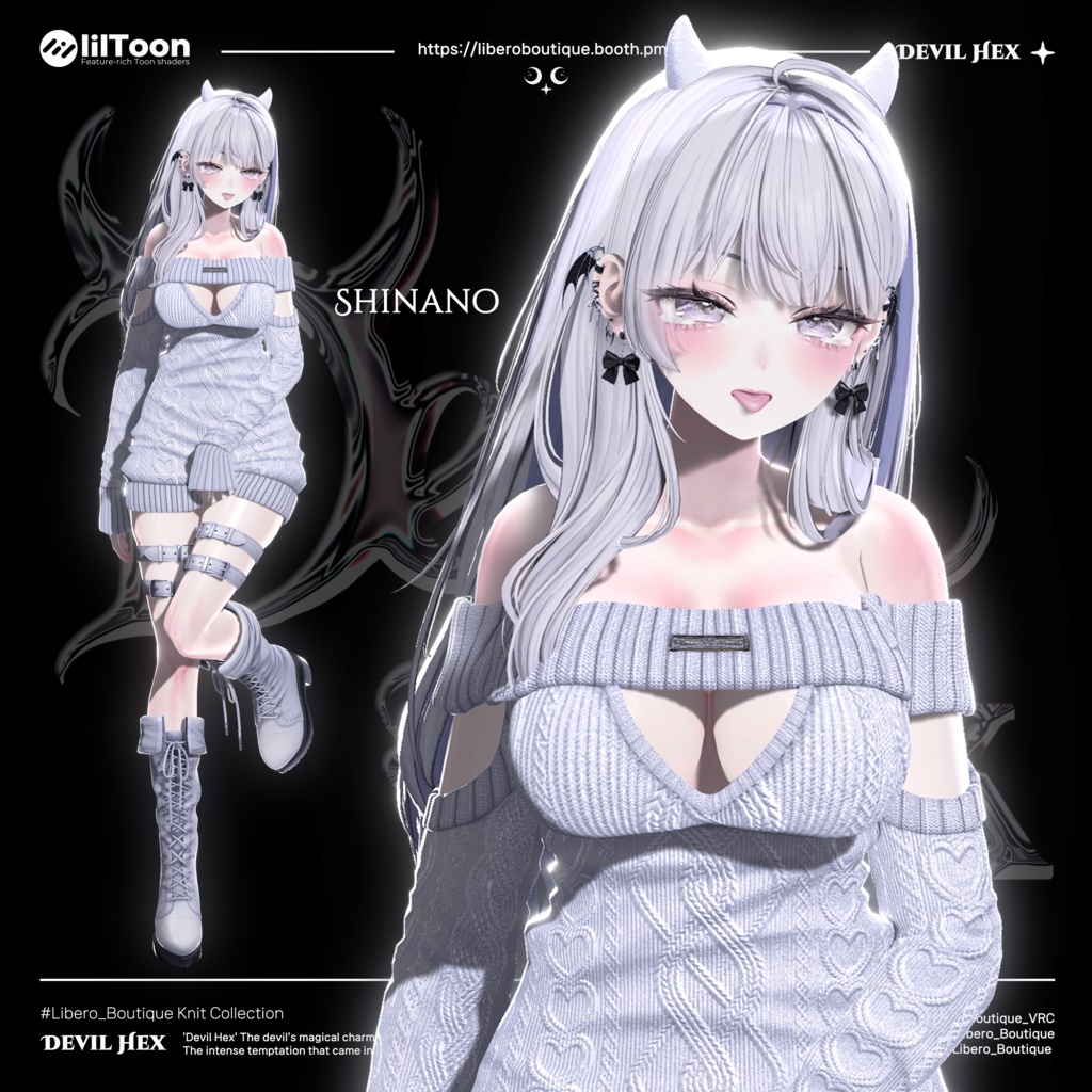 【13アバター対応】😈Devil Hex🖤 #Libero_Boutique