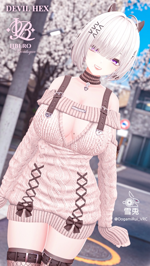 【13アバター対応】😈Devil Hex🖤 #Libero_Boutique