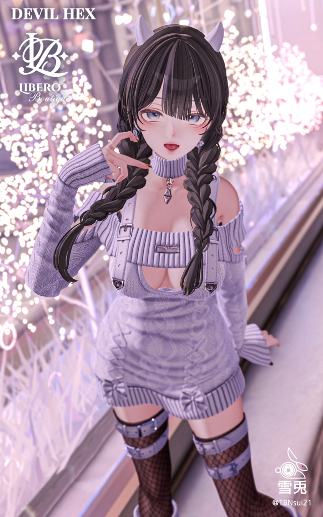 【13アバター対応】😈Devil Hex🖤 #Libero_Boutique