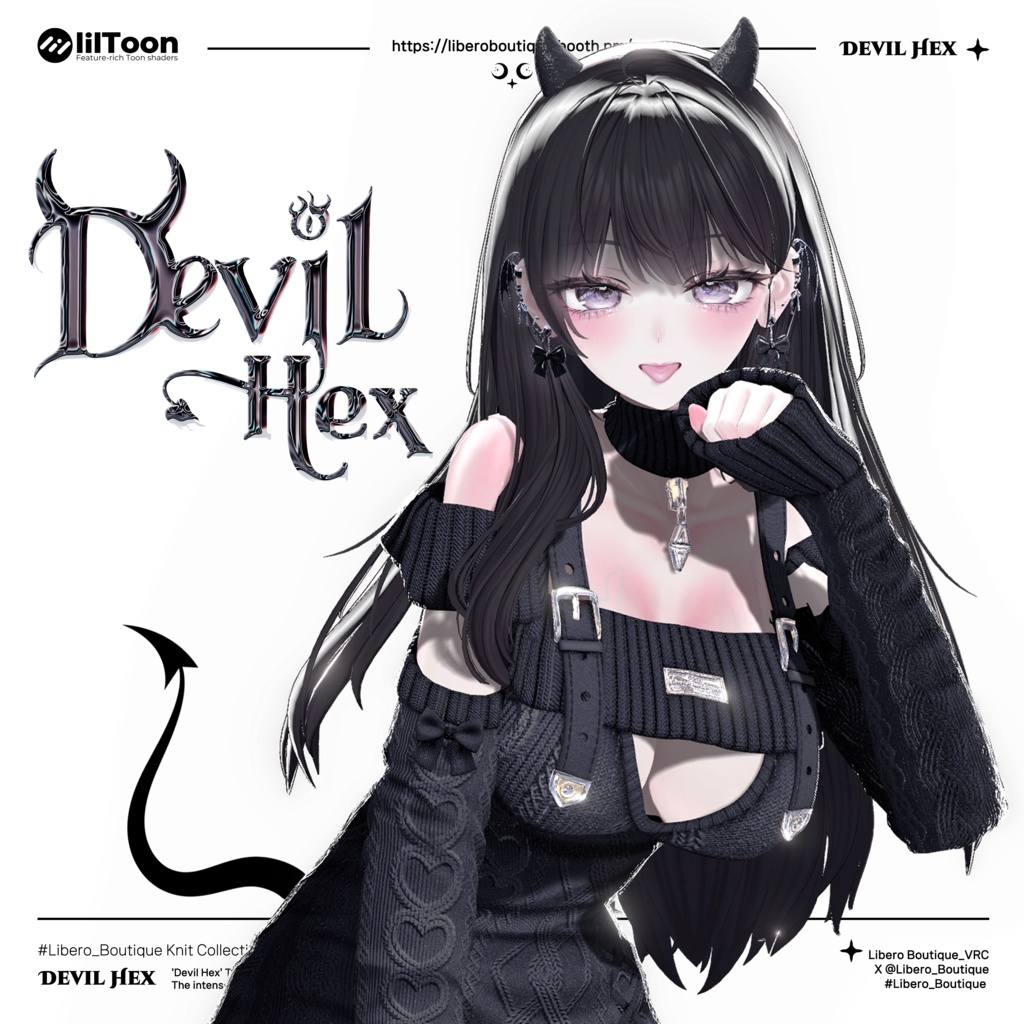 【13アバター対応】😈Devil Hex🖤 #Libero_Boutique