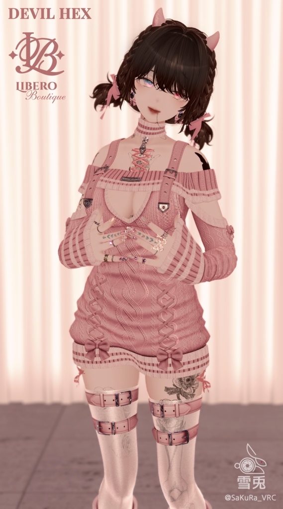 【13アバター対応】😈Devil Hex🖤 #Libero_Boutique