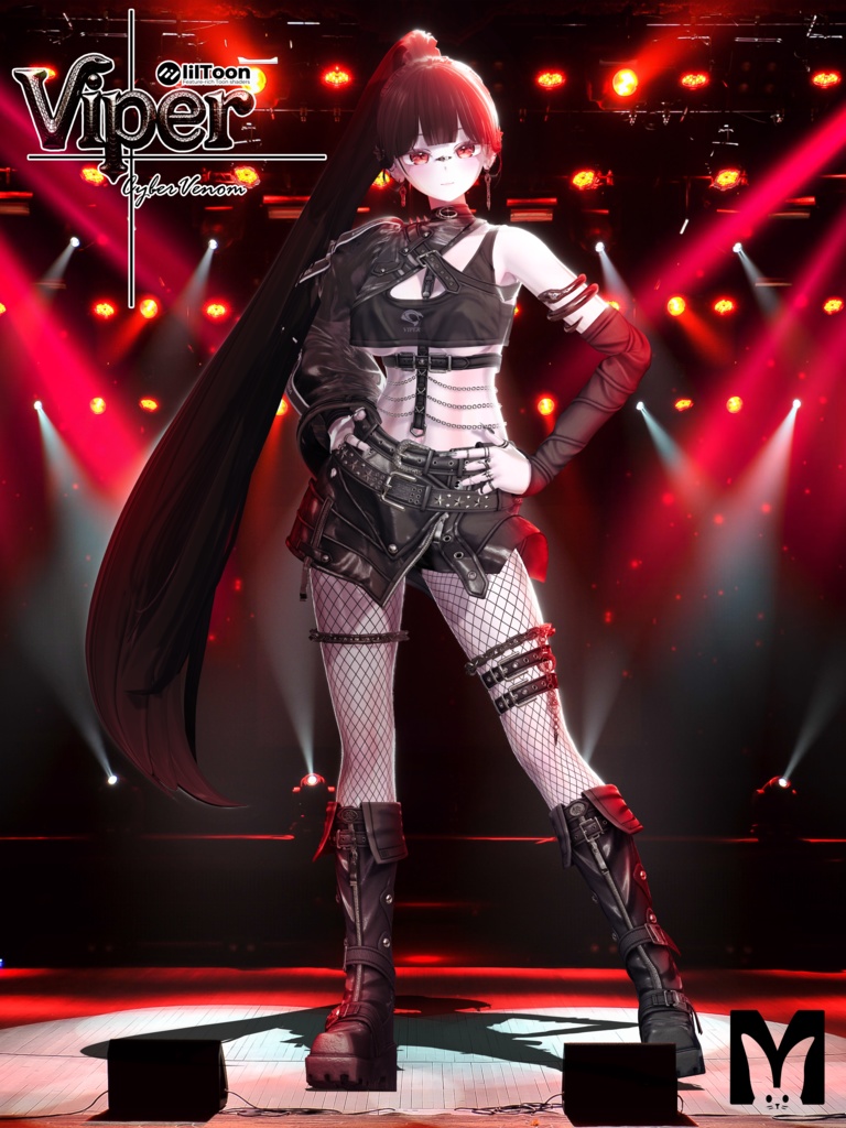 【16アバター対応】🐍 Viper - cyber venom 🖤 #Libero_Boutique