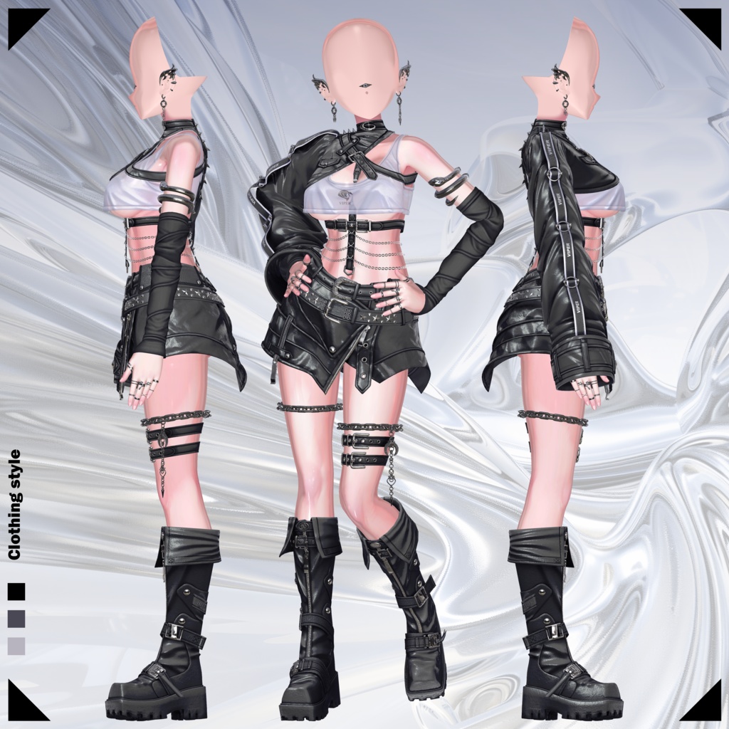 【16アバター対応】🐍 Viper - cyber venom 🖤 #Libero_Boutique