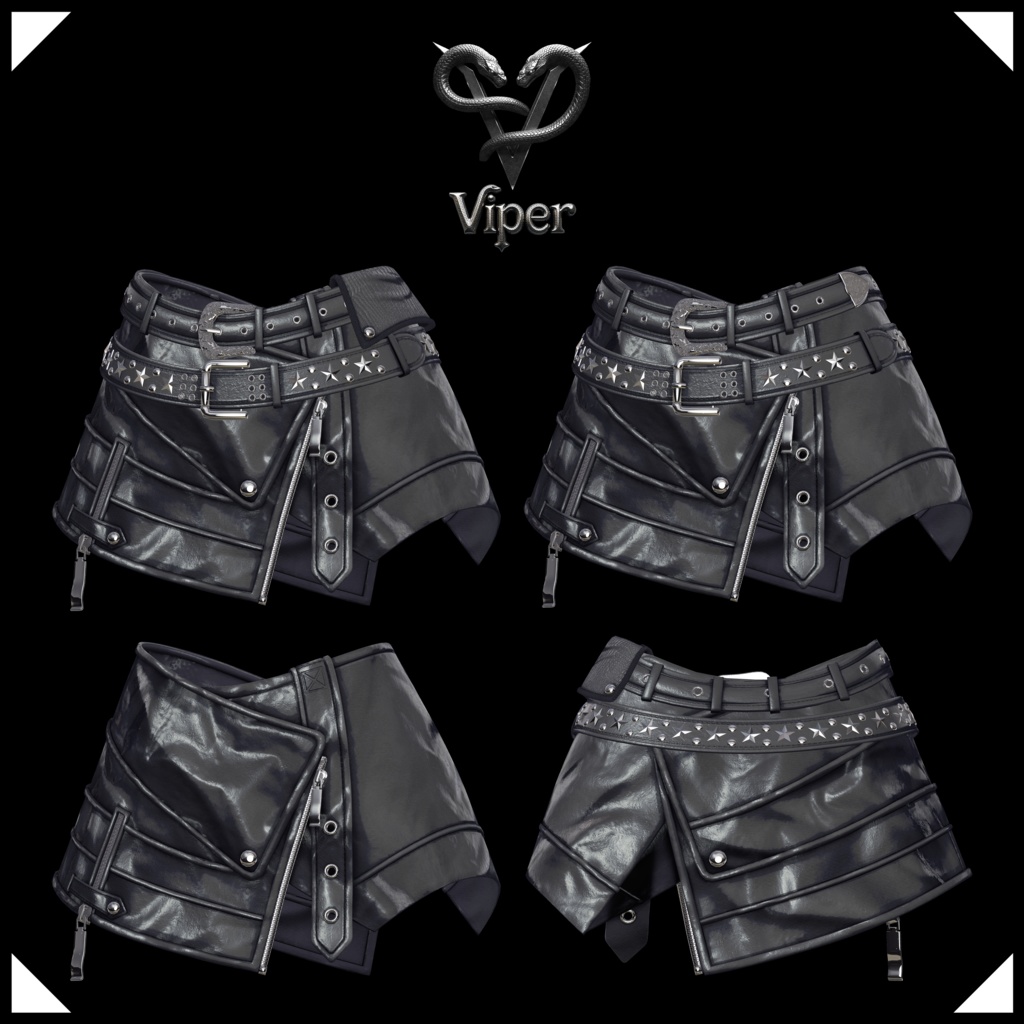【16アバター対応】🐍 Viper - cyber venom 🖤 #Libero_Boutique