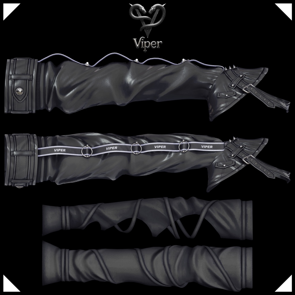 【16アバター対応】🐍 Viper - cyber venom 🖤 #Libero_Boutique