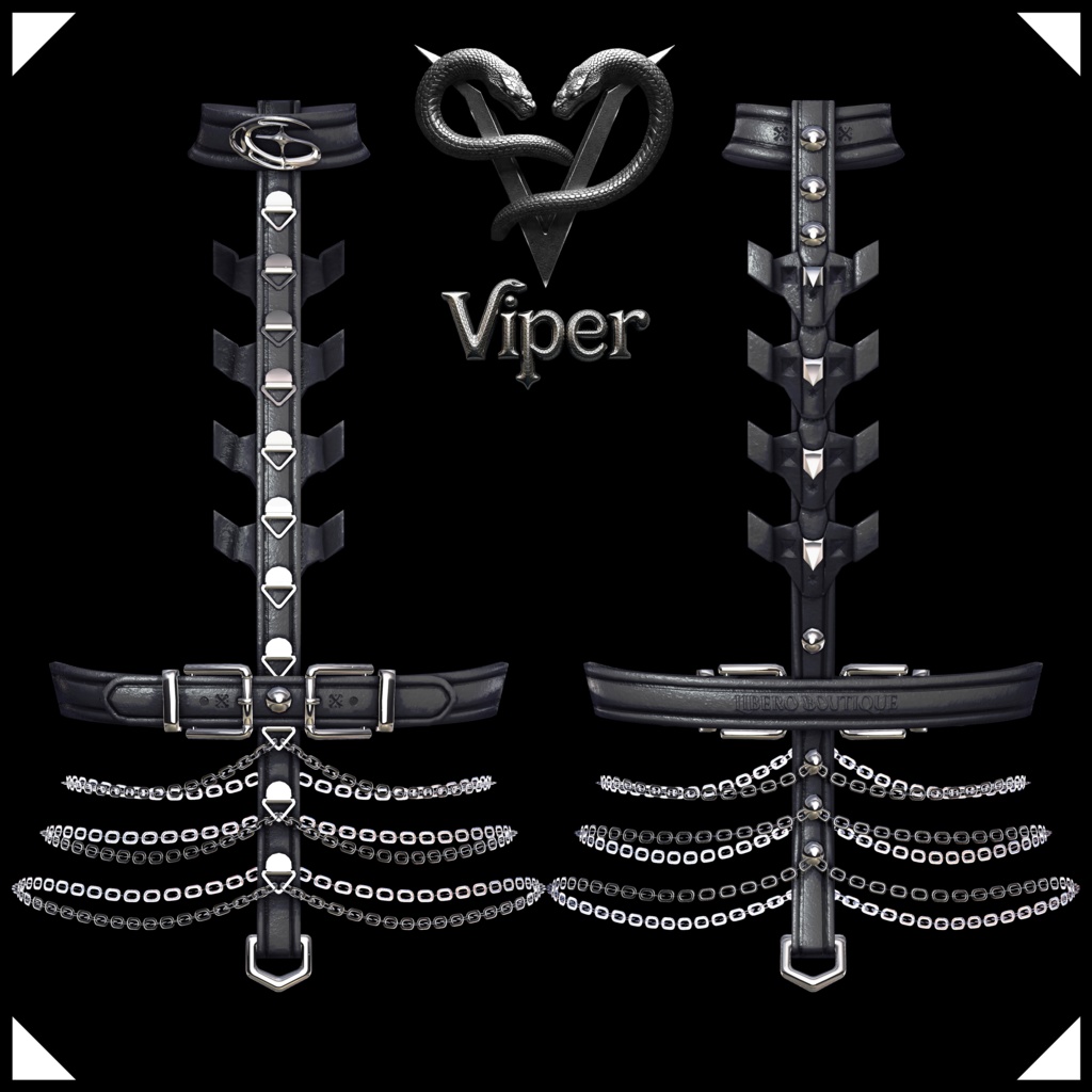 【16アバター対応】🐍 Viper - cyber venom 🖤 #Libero_Boutique