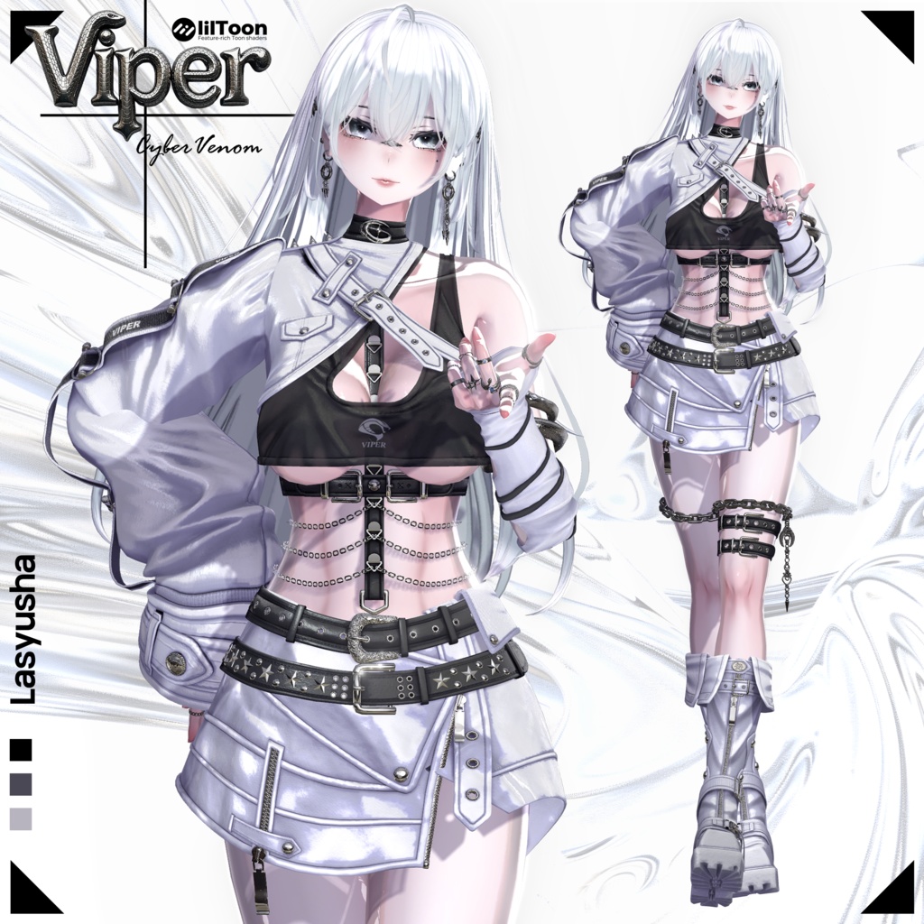 【16アバター対応】🐍 Viper - cyber venom 🖤 #Libero_Boutique