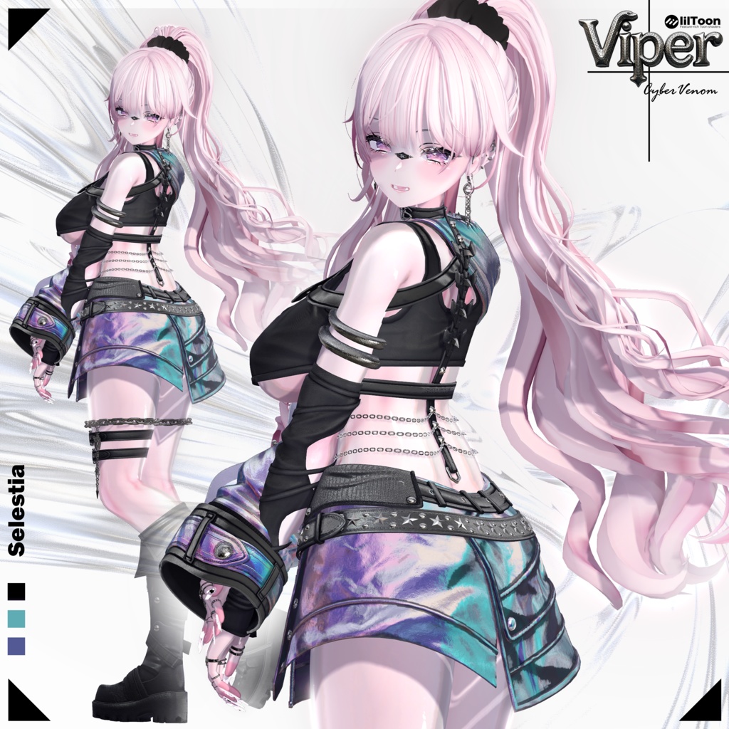 【16アバター対応】🐍 Viper - cyber venom 🖤 #Libero_Boutique