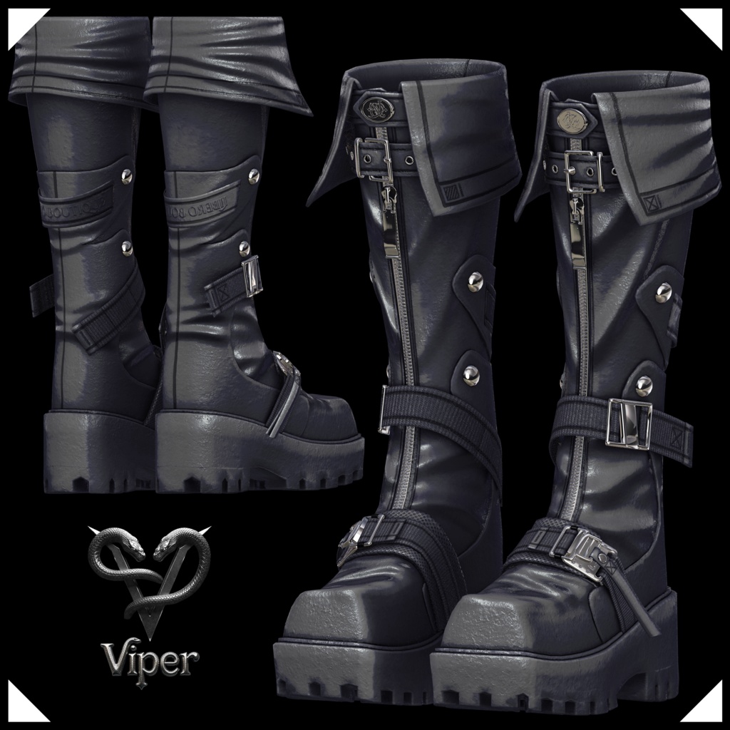 【16アバター対応】🐍 Viper - cyber venom 🖤 #Libero_Boutique