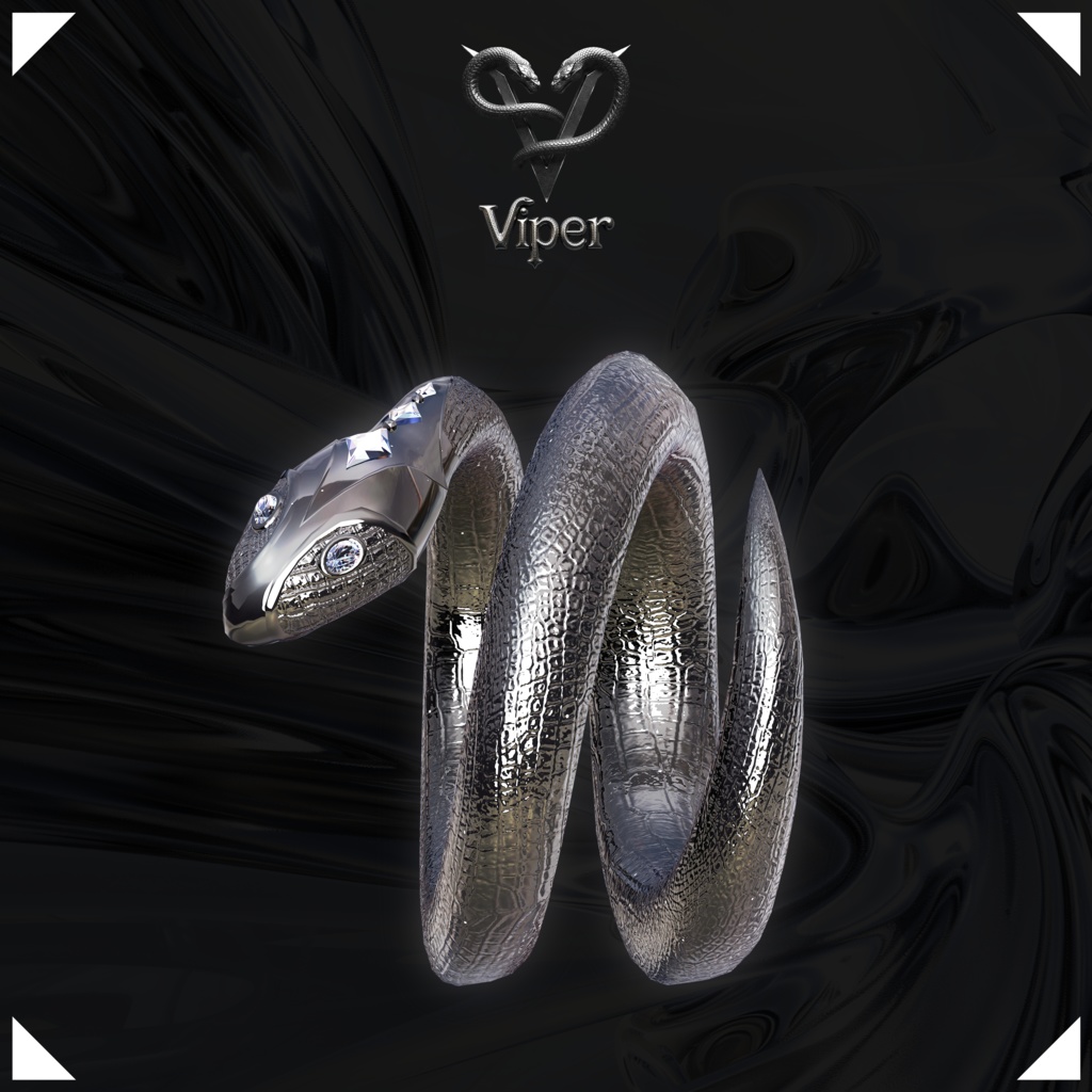 【16アバター対応】🐍 Viper - cyber venom 🖤 #Libero_Boutique