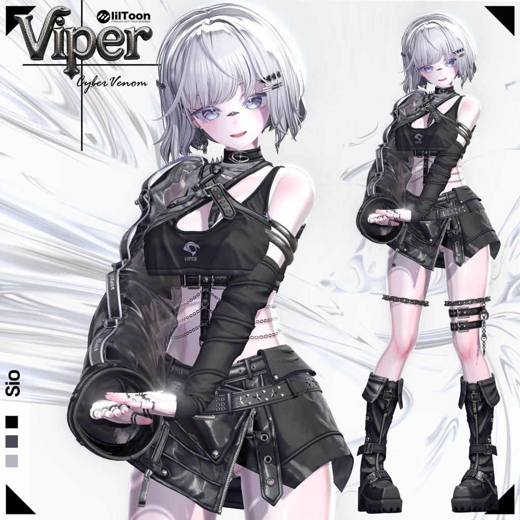 【16アバター対応】🐍 Viper - cyber venom 🖤 #Libero_Boutique