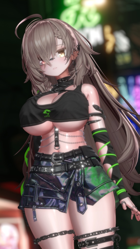 【16アバター対応】🐍 Viper - cyber venom 🖤 #Libero_Boutique
