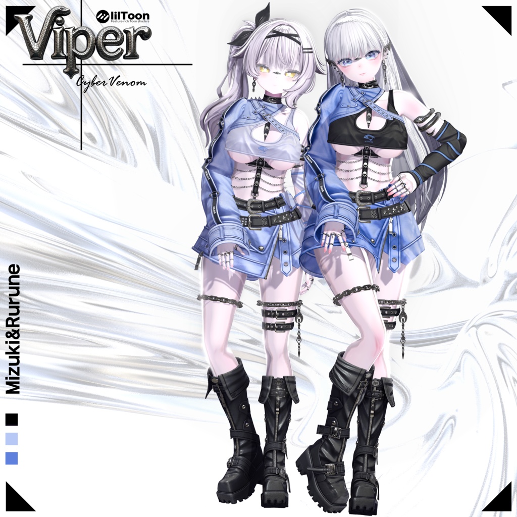 【16アバター対応】🐍 Viper - cyber venom 🖤 #Libero_Boutique