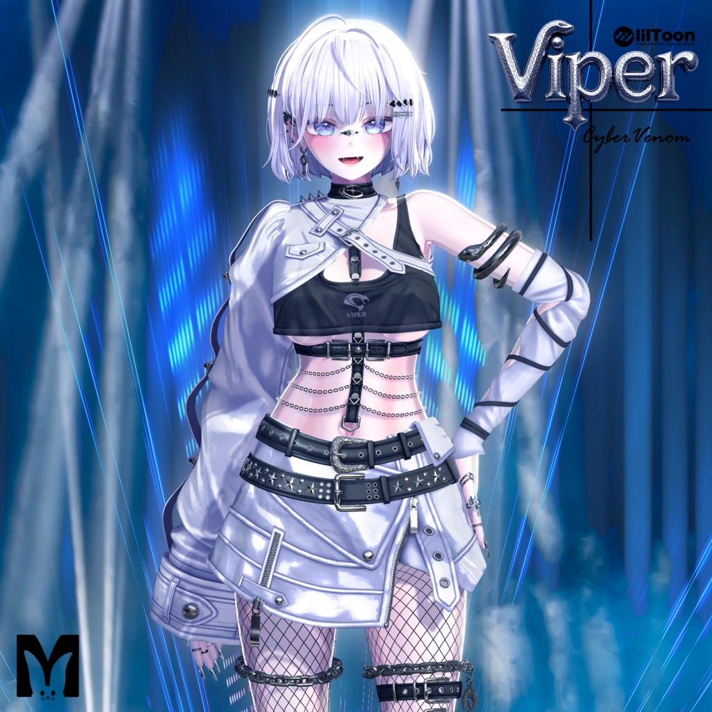 【16アバター対応】🐍 Viper - cyber venom 🖤 #Libero_Boutique