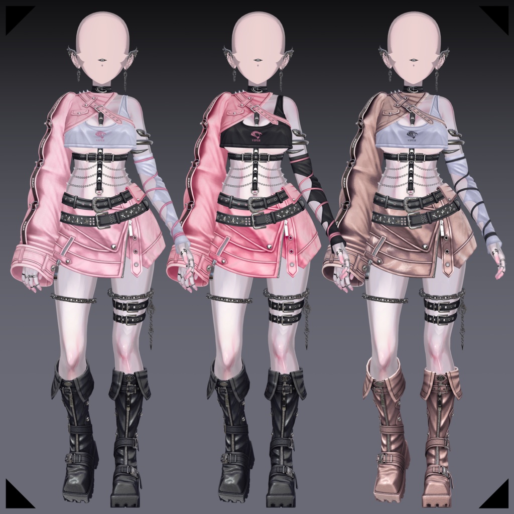 【16アバター対応】🐍 Viper - cyber venom 🖤 #Libero_Boutique