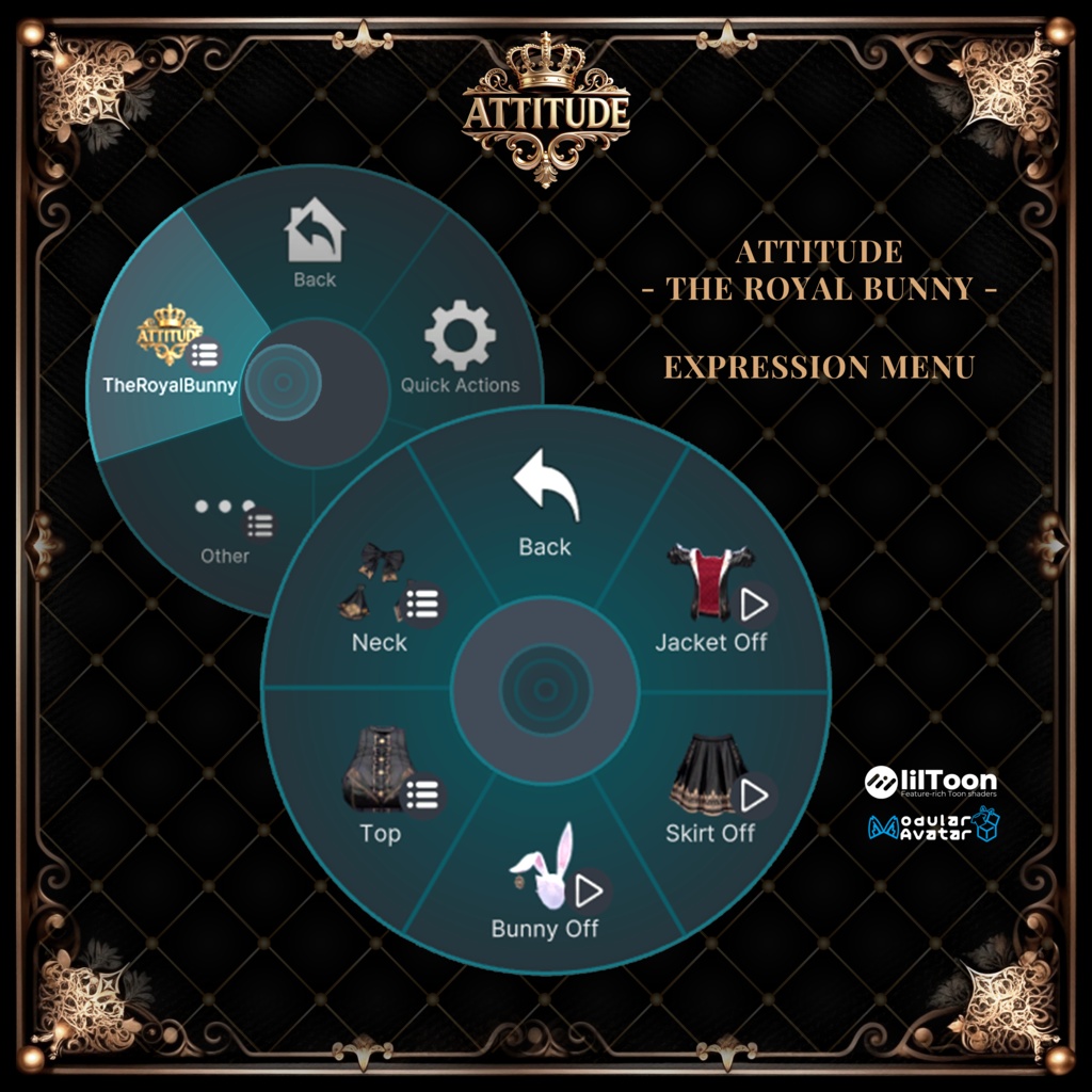 👑『ATTITUDE : The Royal Bunny』🐰