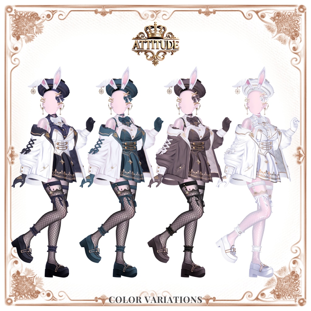 👑『ATTITUDE : The Royal Bunny』🐰