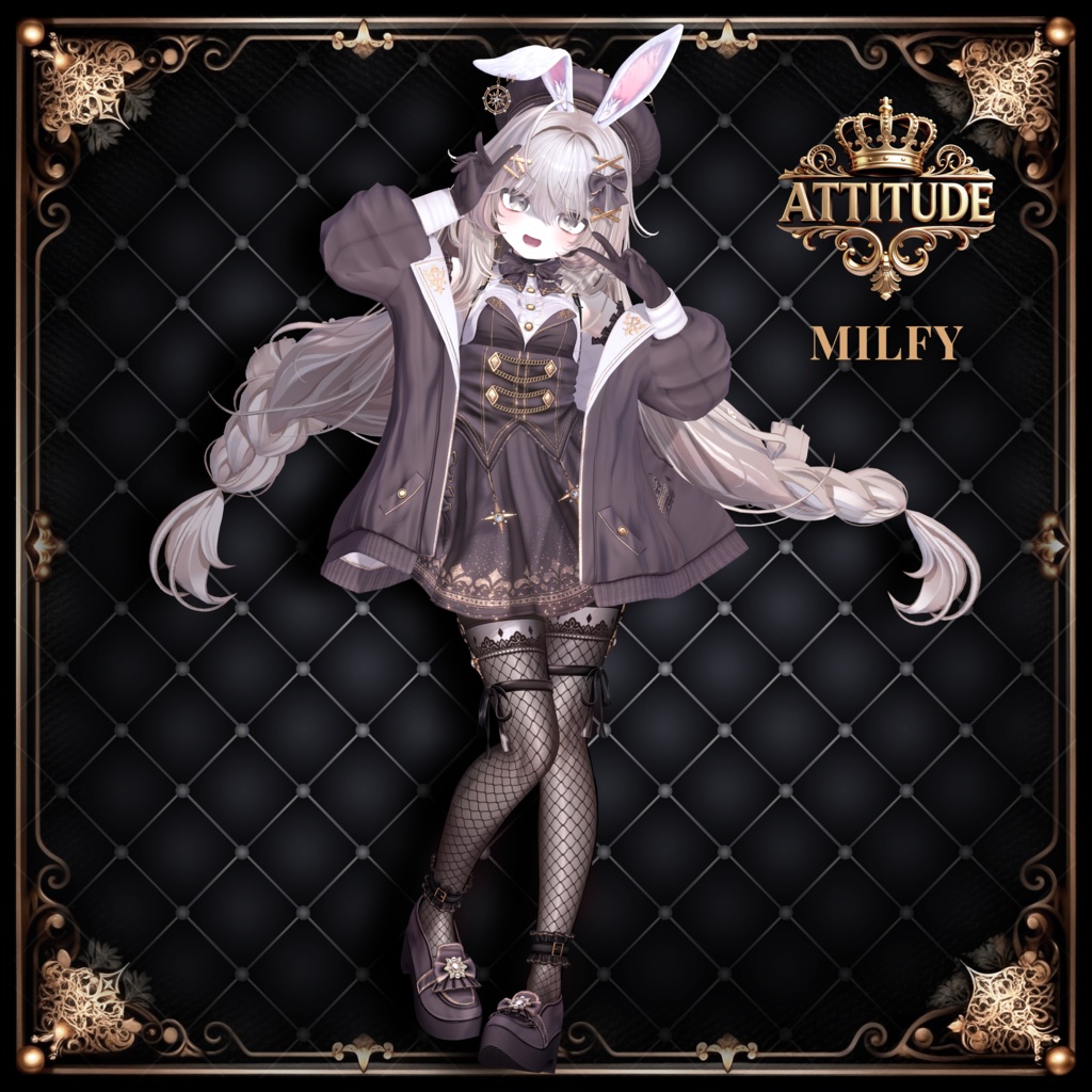👑『ATTITUDE : The Royal Bunny』🐰