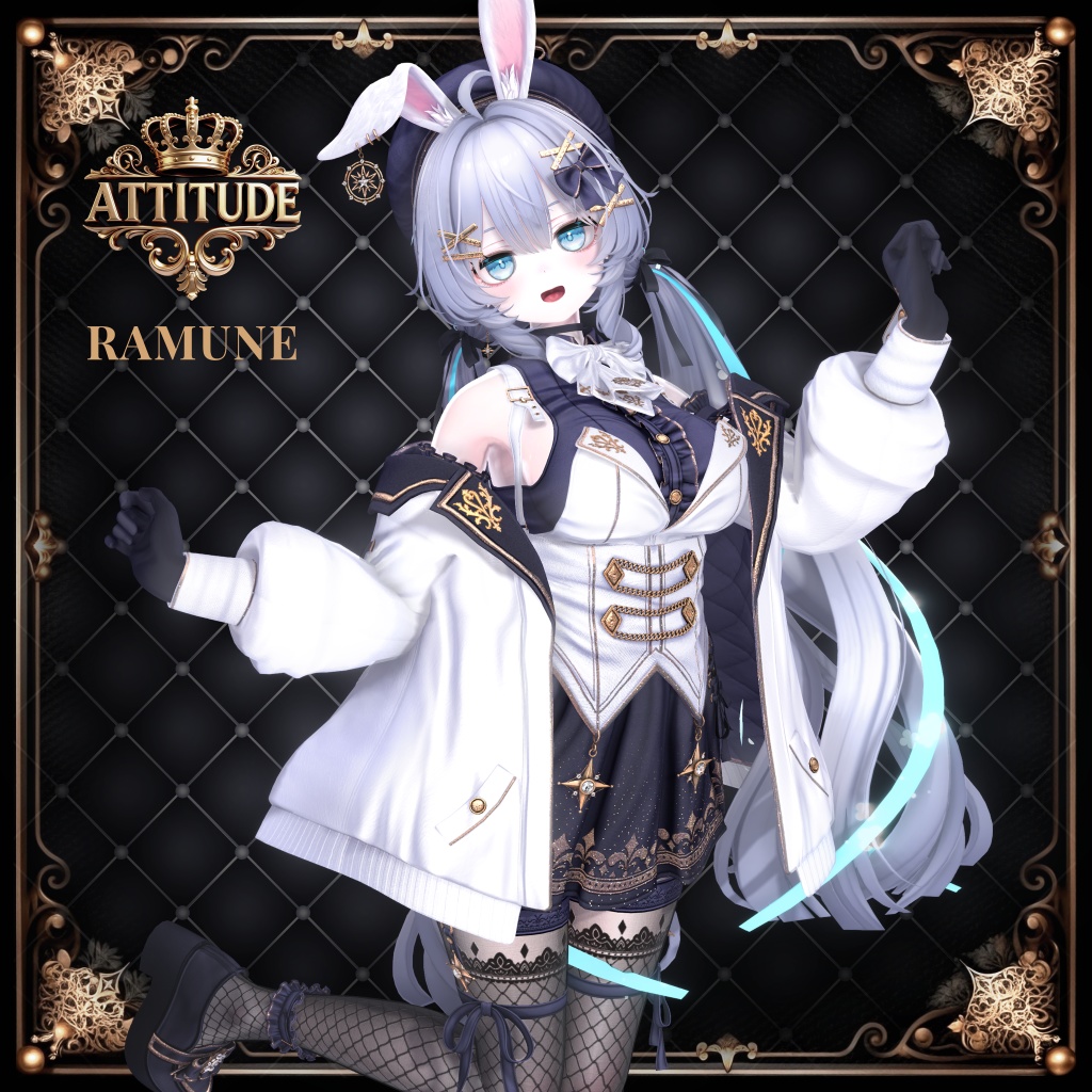 【22アバター対応】👑『ATTITUDE : The Royal Bunny』🐰#Libero_Boutique