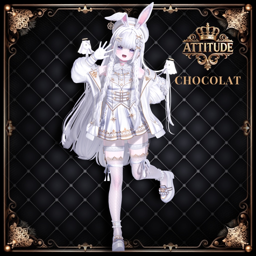 👑『ATTITUDE : The Royal Bunny』🐰