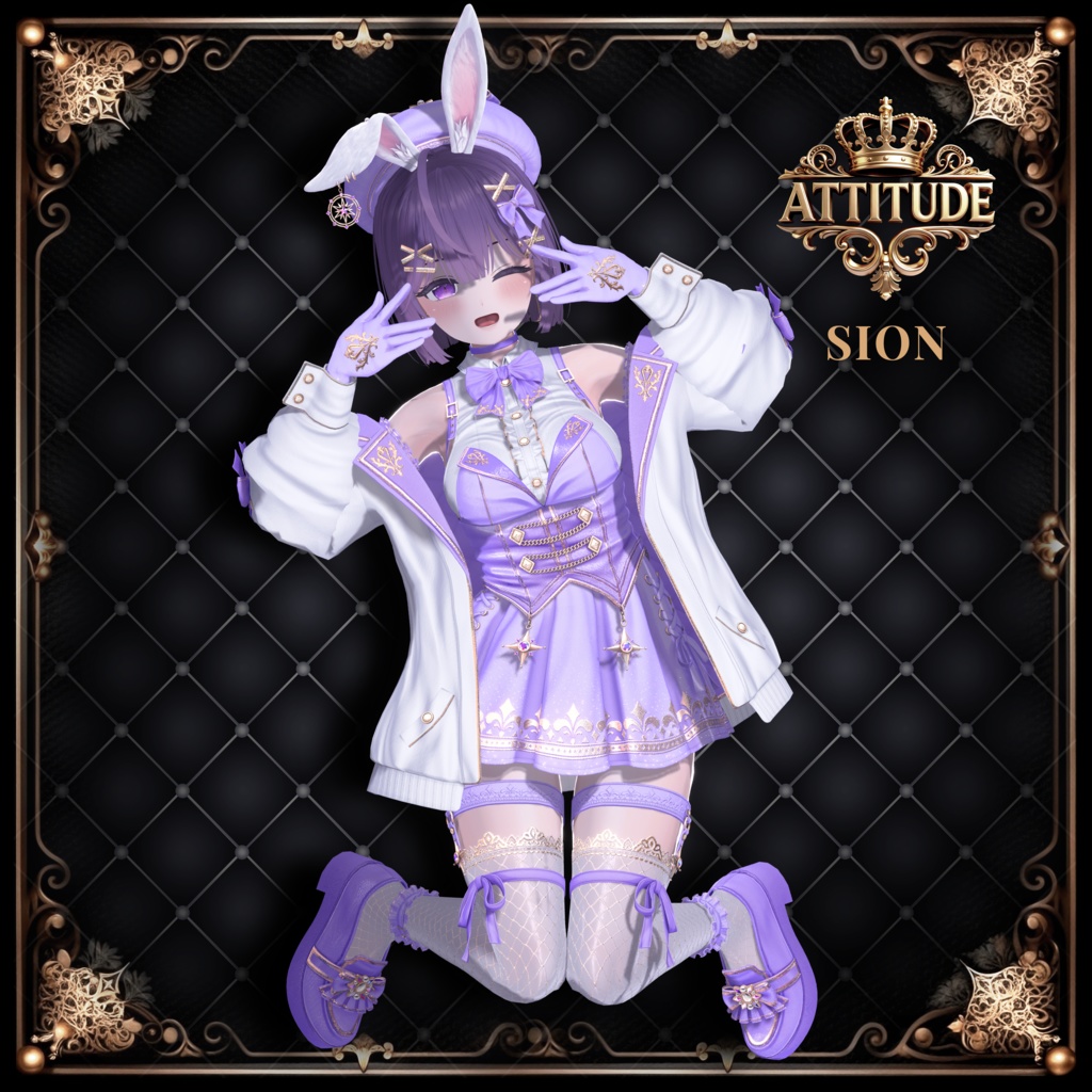 👑『ATTITUDE : The Royal Bunny』🐰