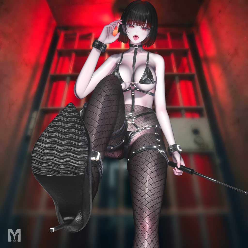 【24アバター対応】⛓️🚨『Chained UP : FREEZE !』 👮♀ #Libero_Boutique