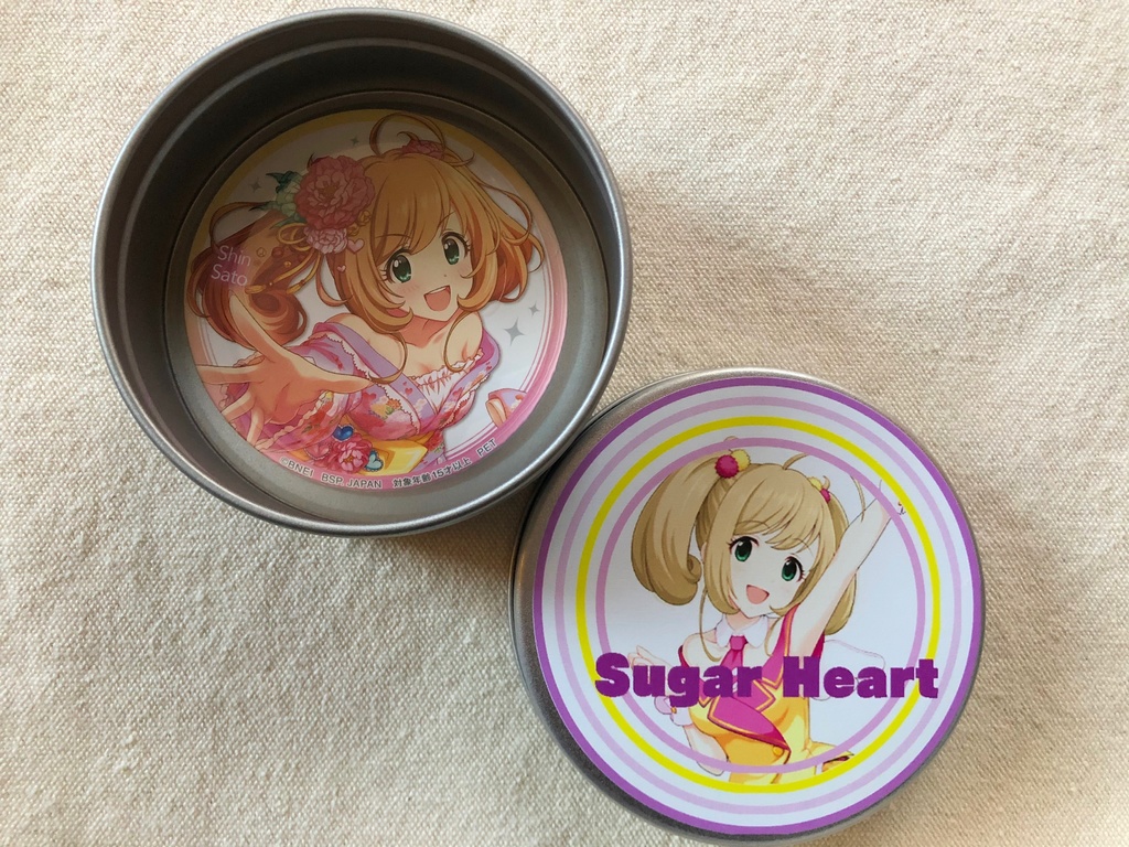 【しゅがーはぁと】缶ケース