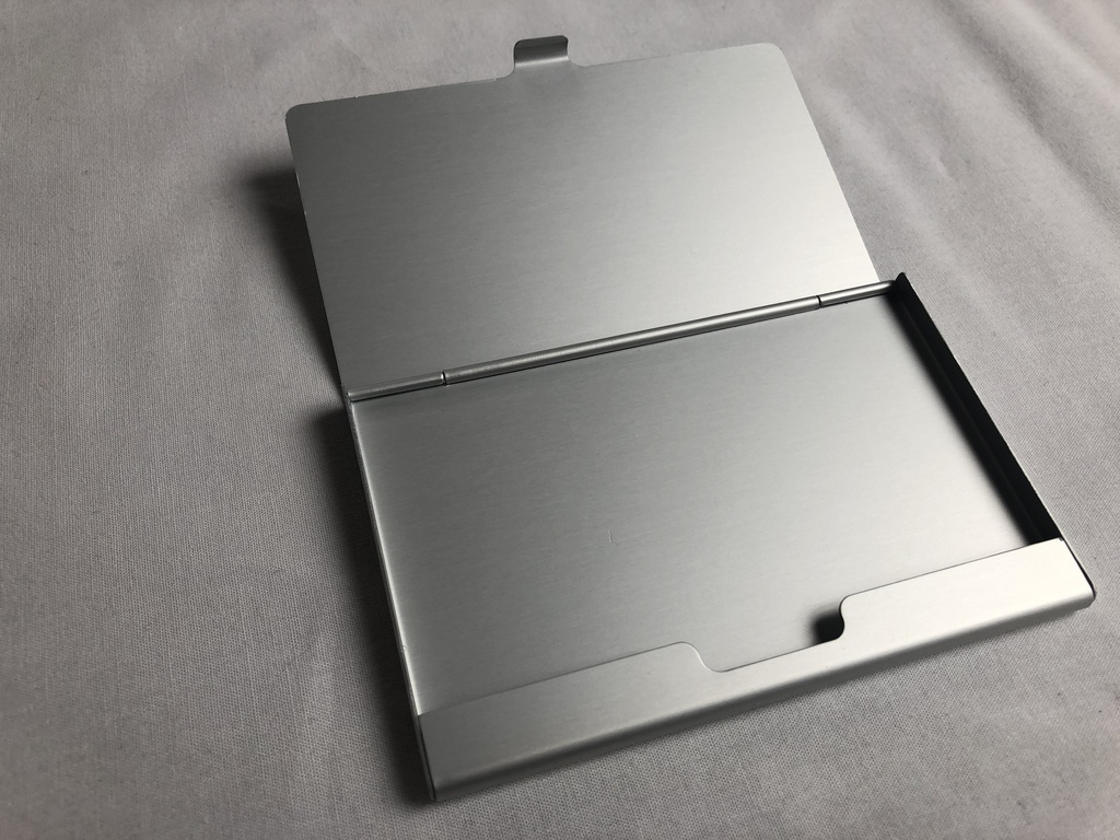 【しゅがーはぁと】アルミ名刺ケース