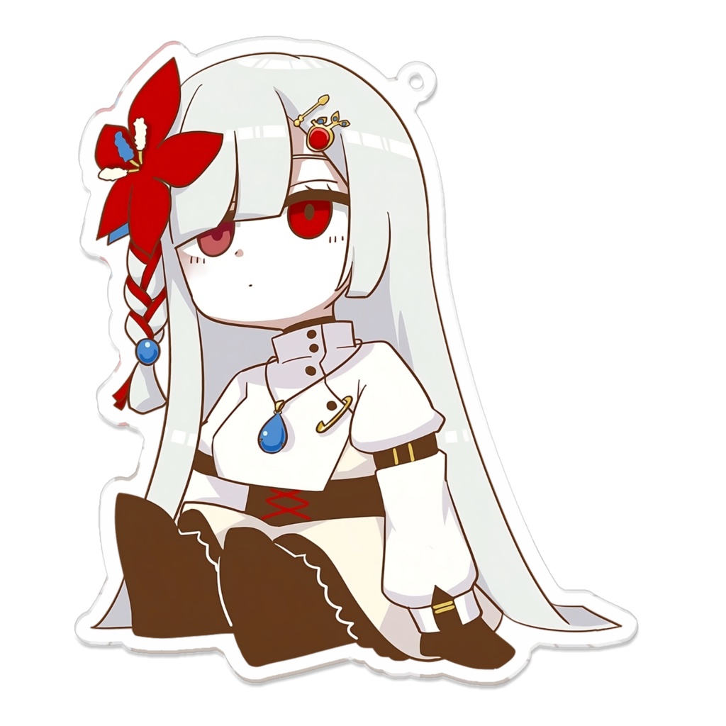 ちょこんとお座りちびヌルアクキー