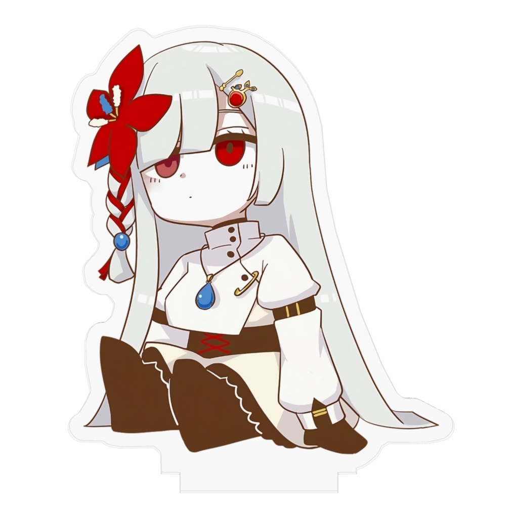 ちょこんとお座りちびヌルアクリルフィギュア