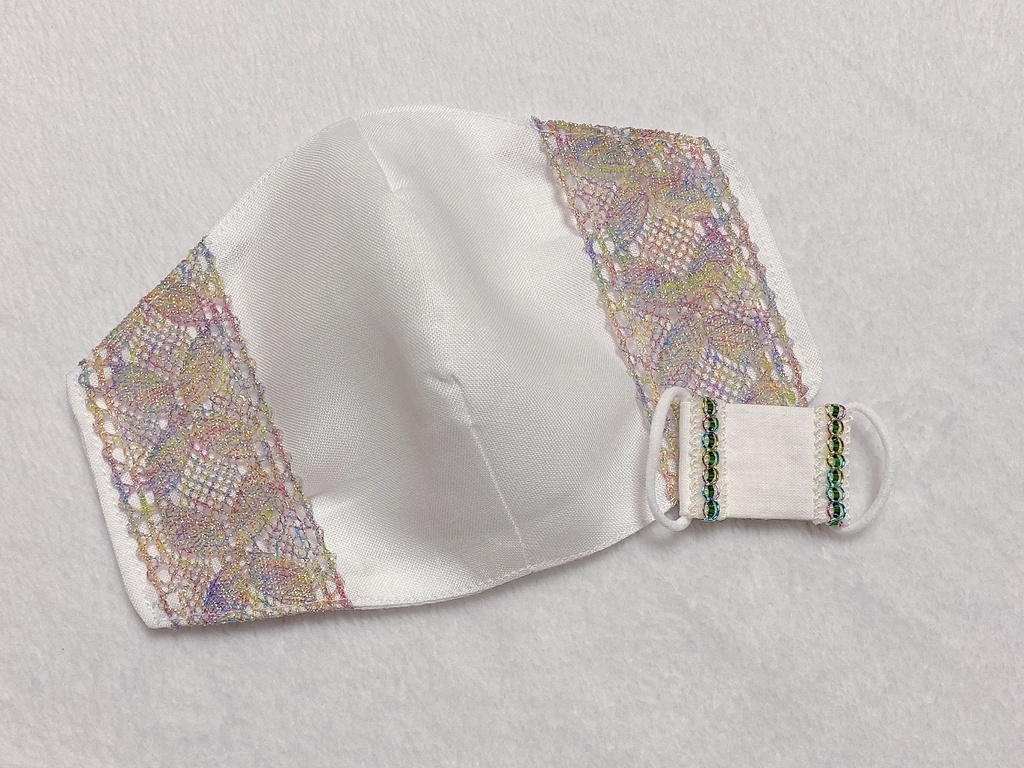 ぬいちゃんとお揃い風マスクカバー