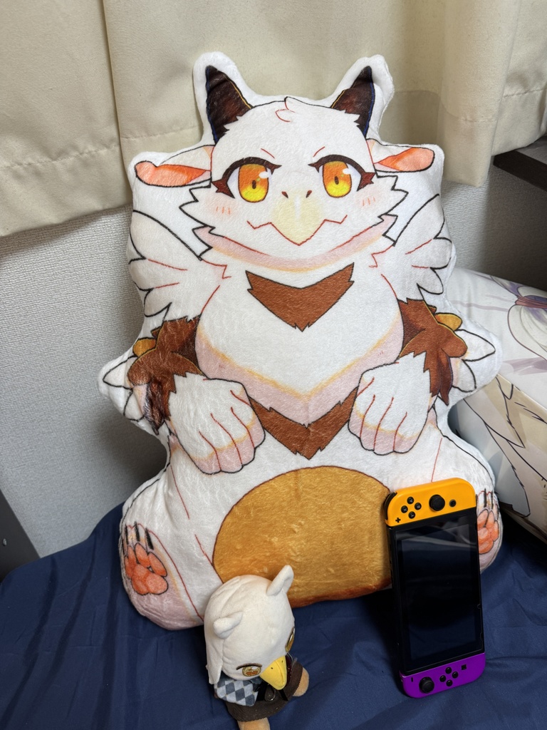 グラノア(ドラゴンのすがた)でか両面クッション